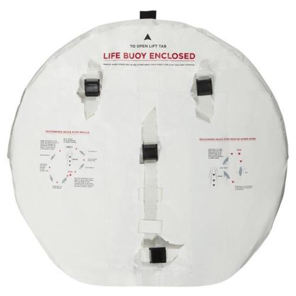 Horseshoe Lifebuoy Stow Bag - White