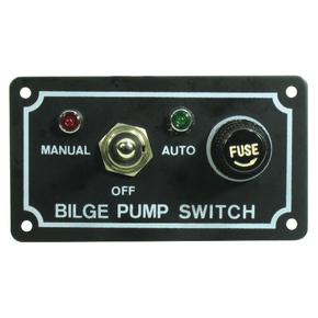 3-Way 12v Bilge Pump Switch Panel 
