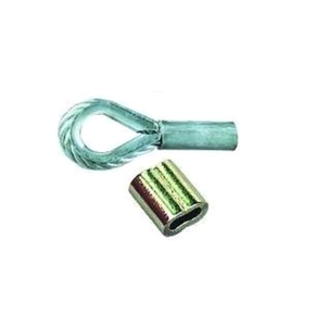 4.0mm (5/32") Wire Rope Crimp Copper Nickel 