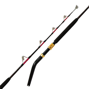 Livefibre 5'5 Fully Rollered Bent Butt Stand Up game Rod 37kg 