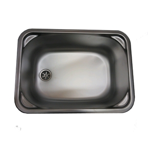 SS Rectangle Sink/Basin 380L x 280W w/Waste