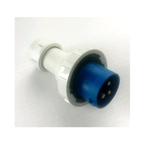 IP67 16A Male Marina Shore Power Connector (w/lockring )