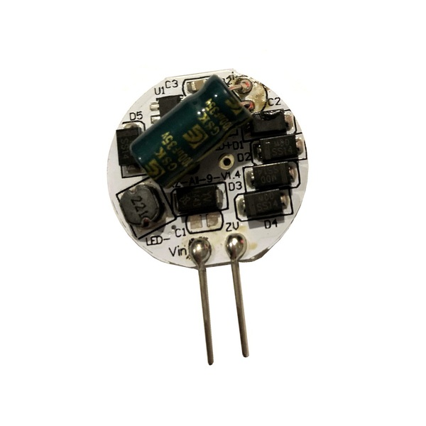 Led Replacement Side Pin Bulb - 8-30V, 1.5W Warm White 