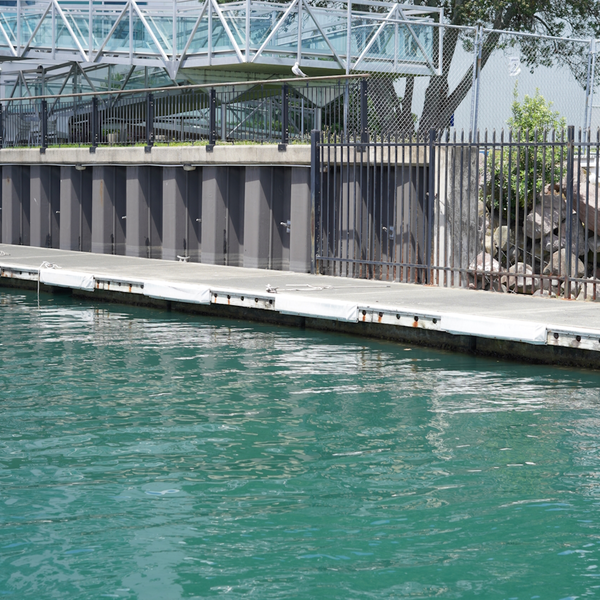 Ultra Contour Non Marking Marina Dock Fender- 1500Mml X 170Mmh X 150Mmd