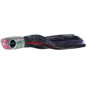 1656 Angle Mini Game Lure 10" Black / Purple Foil