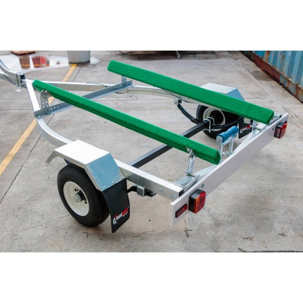 Flat Bed Inflatable Boat Or Jet Ski Trailer W/Lights (Collect Only)