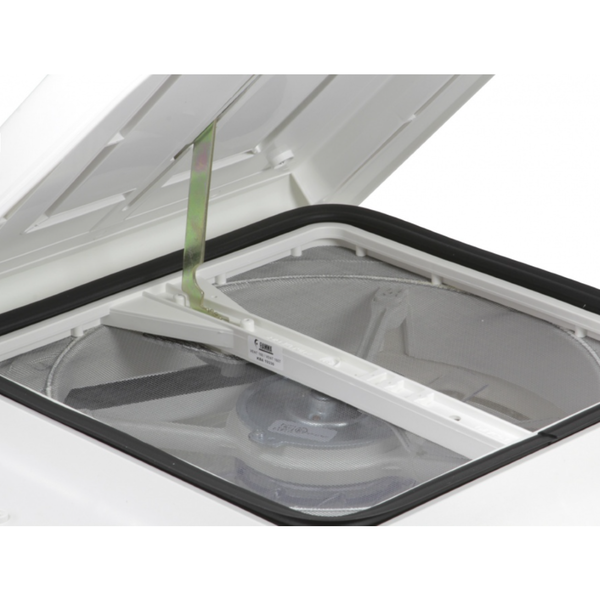 Deluxe Turbo Vent 160 Pro 12V 40Cmx40cm White