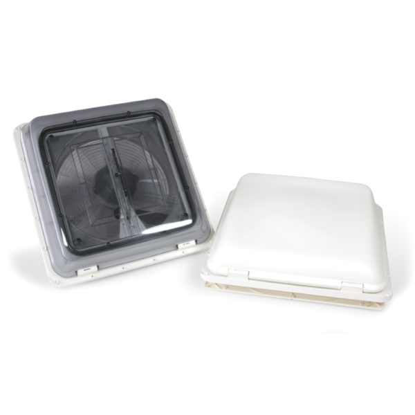 Deluxe Turbo Vent 160 Pro 12V 40Cmx40cm White