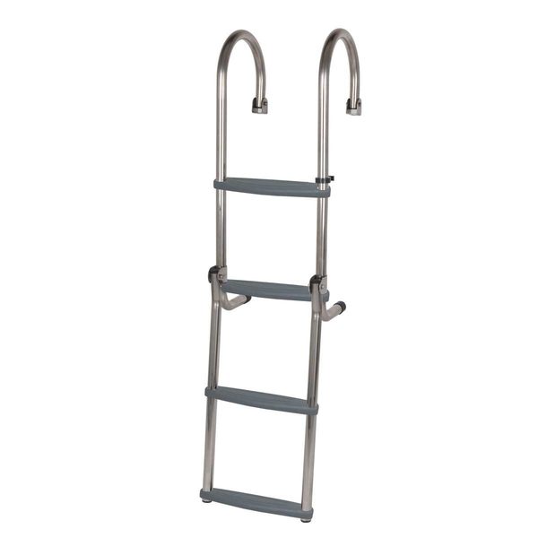 Ss Gunwhale Mount Ladder - 2+2 Step