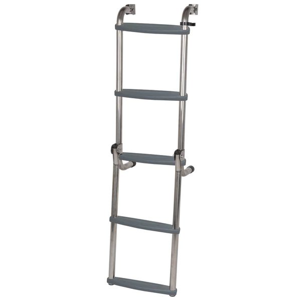 Ss Face Mount Ladder - 3+2 Step