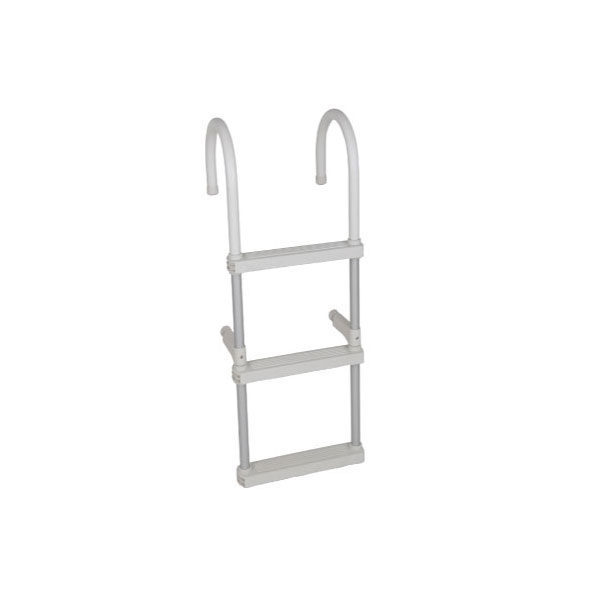 Removable 3 Step Alloy Boat Ladder (Gunwhale)