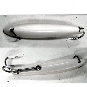 Smiths Jig Style Nylon Lure- 6" White (each)