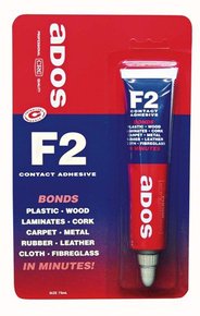 Ados F2 Contact Adhesive Glue- 75ml Tube