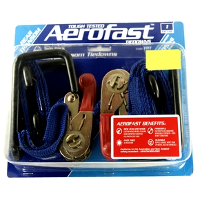 Transom Tie Down 2-PK 500KG BS 25mm x 1m