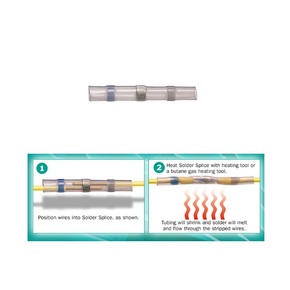 Solder Splice Joiner Terminals 2.5-4.5mm Wire- 5 Pk