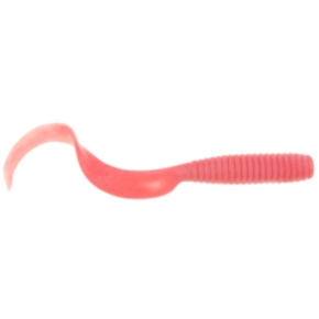 Gulp Softbait Jigging Grub 4" Pink Shine - 10Pk