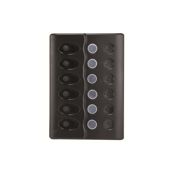 Waterproof Switch Panel - 6 Switch - W/ 15A Circuit Breakers