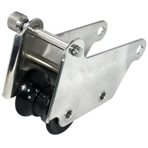 Pressed SS Bow Roller Hinged End w/lock hinge nuts