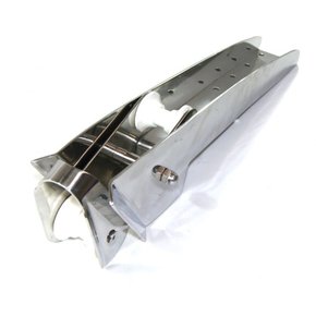 SS Hinged Bow Roller/Fairlead) 585mm x 76mm