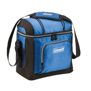 30 Can Chilly Bag / Soft Cooler with Shoulder Strap (Blue/Black)