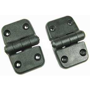 HD Black Nylon Hinge 80 x 53 (Pair)