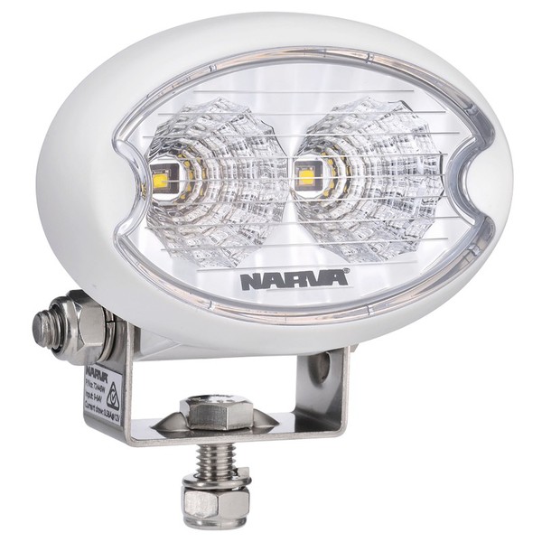 9-64 Volt / 900 Lumens Led Flood Light Oval White