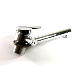 Hot & Cold Fold Down Chrome Sink Tap with Mixer 