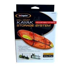 Cargoloc Wall Mount Kayak Storage System - 45kg Capacity