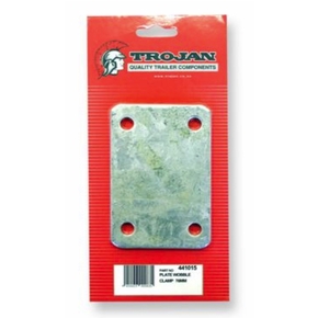Trailer Wobble Roller Clamp Plate for 100mm Chassis
