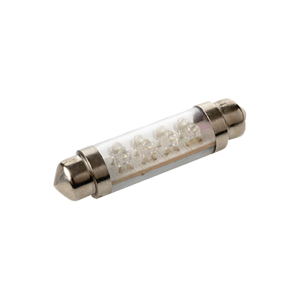 12V Warm White Festoon Bulb - 10X36mm - 20Lm