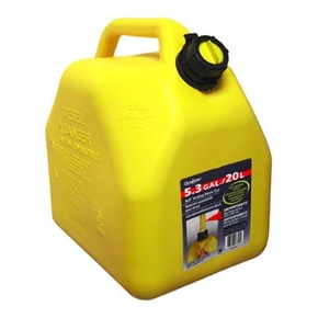 Low Profile Diesel Fuel Can  - Yellow 