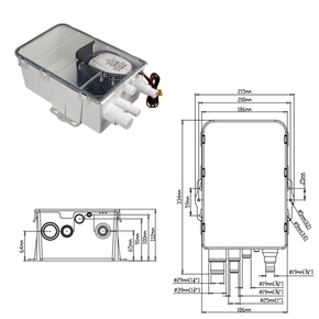 Automatic Shower Sump Drain Pump Kit 12v 750gph