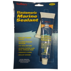 320 White Polymer Elastomeric Marine Sealant Tube (89ml)