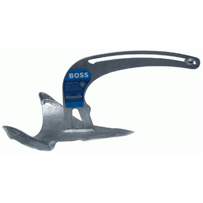 Boss Quick Set Plough Anchor 15lb / 7kg (Used 1 only) 6-8.5m Boats