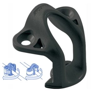 Black Front Mount Cleat Fairlead Suits 2-8mm