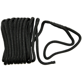 Spliced Braided Floating Dock / Bow Line 12mm x 8m - Black