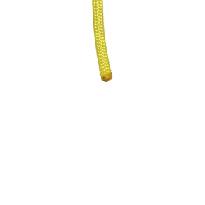 6mm Solid Yacht Racing Braid per metre - Fluo Neon Yellow