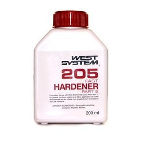 Z205 Epoxy Resin Fast Hardener  (Part B) - 200mls (5:1) 