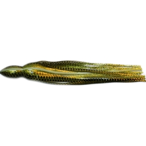  Replacement Game Lure Skirt - 9.5" - Gold Dot