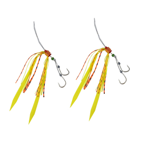 Freestyle Kabura Jig Assist Rig Chartreuse 2-Pk