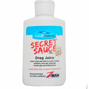 Secret Sauce for Softbaits - Drag Juice 2oz Bottle