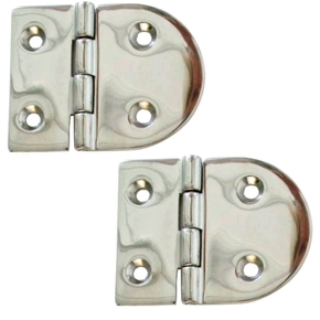 SS Strap Hinge Short/Long 65 x 83MM Cast (Pair)