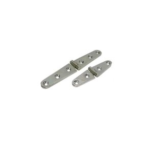 Cast 316 Grade SS Strap Hinge 100 x 25mm (Pair)