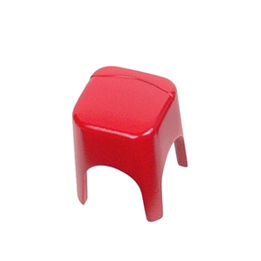 Single Insulated Battery Stud Cover - 6/10mm - Red