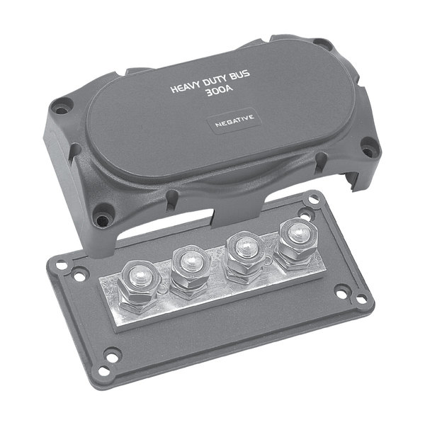 H/Duty Battery Stud Distribution Bus 4-Way- 300 Amp
