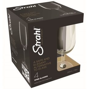 Classic Wine Glass Small Gift Pack of 4 (245ml)