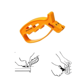 Jiff Yellow Handheld Knife , Scissors & Tool Sharpener