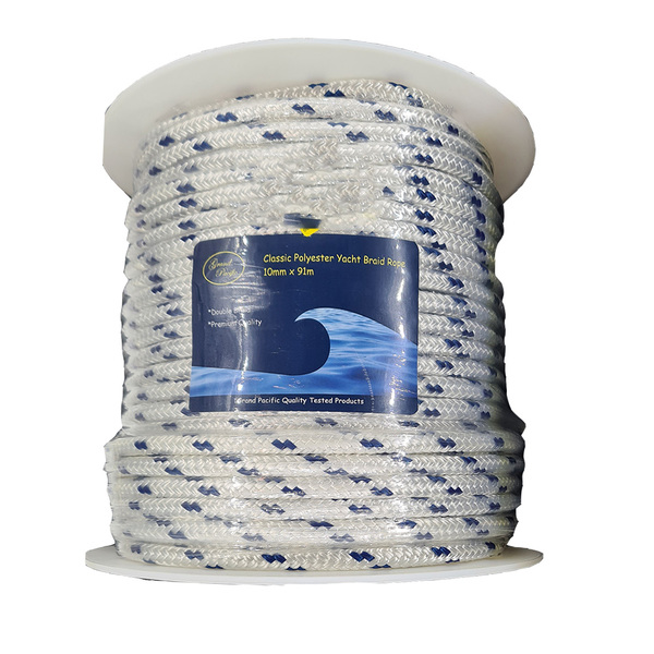 Classic Yacht Braid Blue Fleck 10mm x 90m Reel