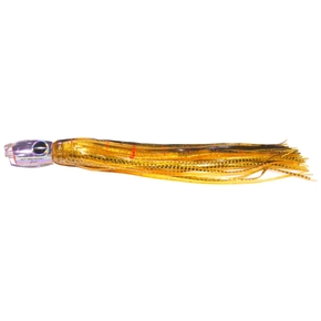 Hot Breakfast Game Lure 13" - Brown / Gold / Orange Dot