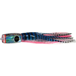 1656 Flat Mini Game Lure 10" Blue-Pink Tiger/ Silver Black Tiger
